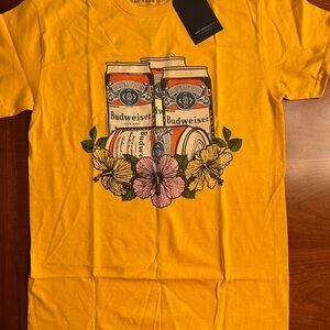 Junk Food Clothing Yellow Graphic Tee